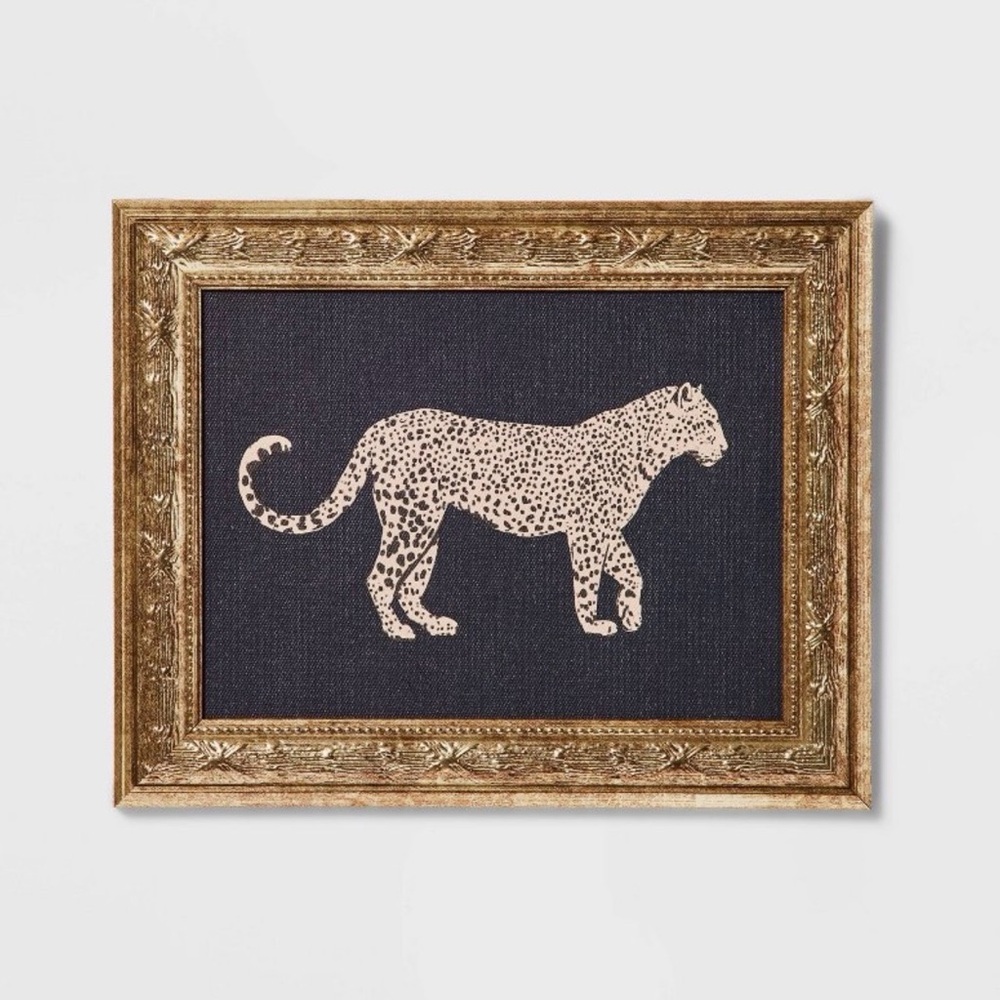 10”x8” Cheetah Frames Wall Art Canvas— Studio McGee